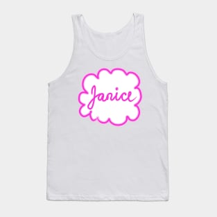 Janice. Female name. Tank Top